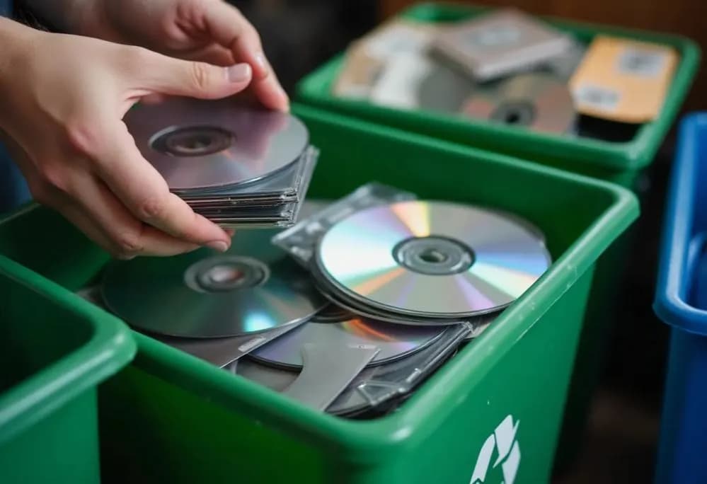Gdzie wyrzucić płyty DVD? Uniknij kary i zadbaj o środowisko!