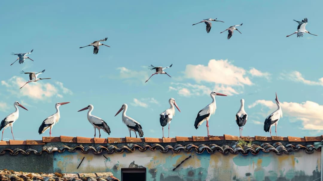 Gdzie żyją bociany i dokąd odlatują na zimę? Poznaj ich zwyczaje i trasy