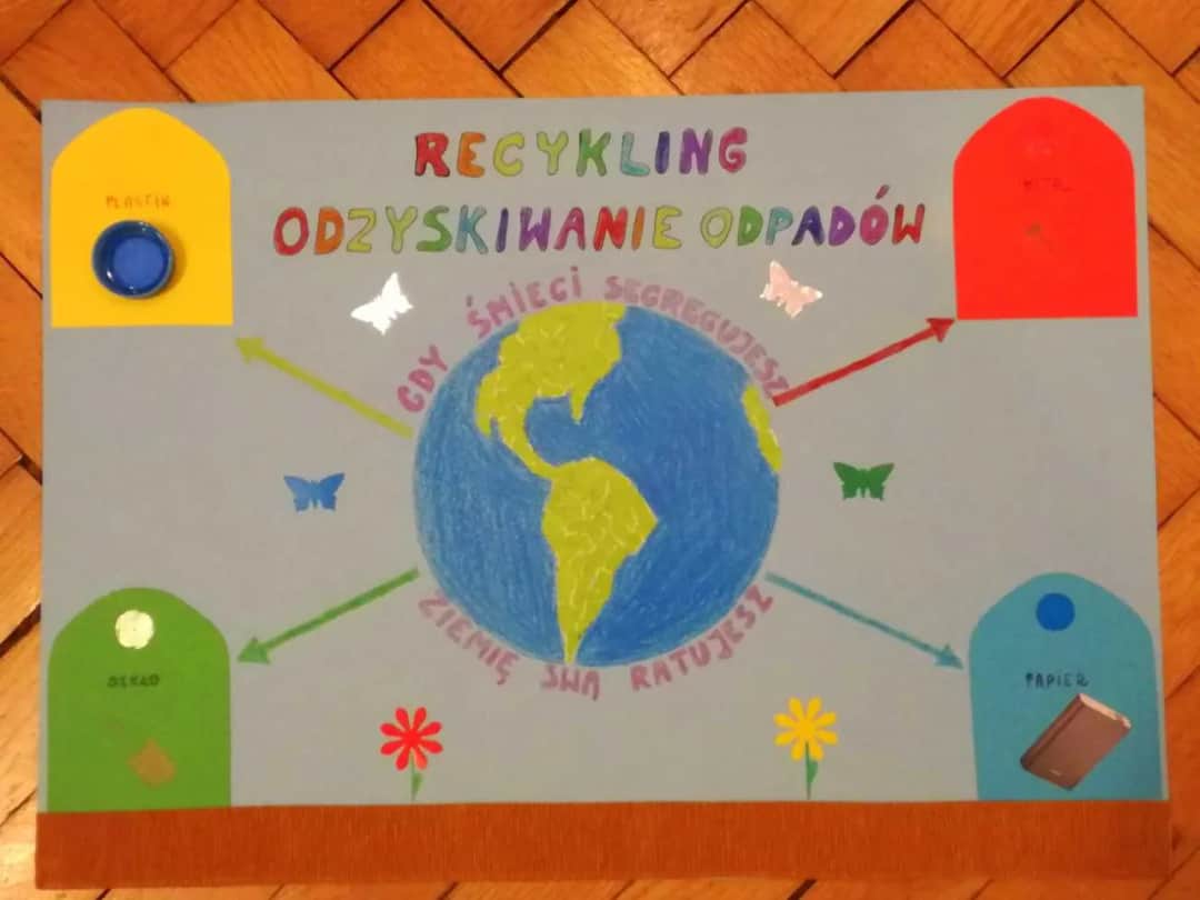 Jak łatwo stworzyć plakat edukacyjny o recyklingu krok po kroku