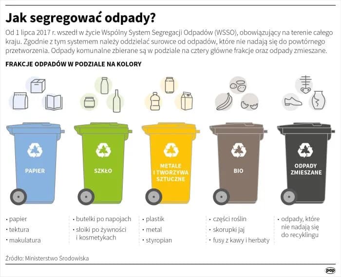 Jak prawidłowo segregować odpady według pojemników? Kompletny poradnik