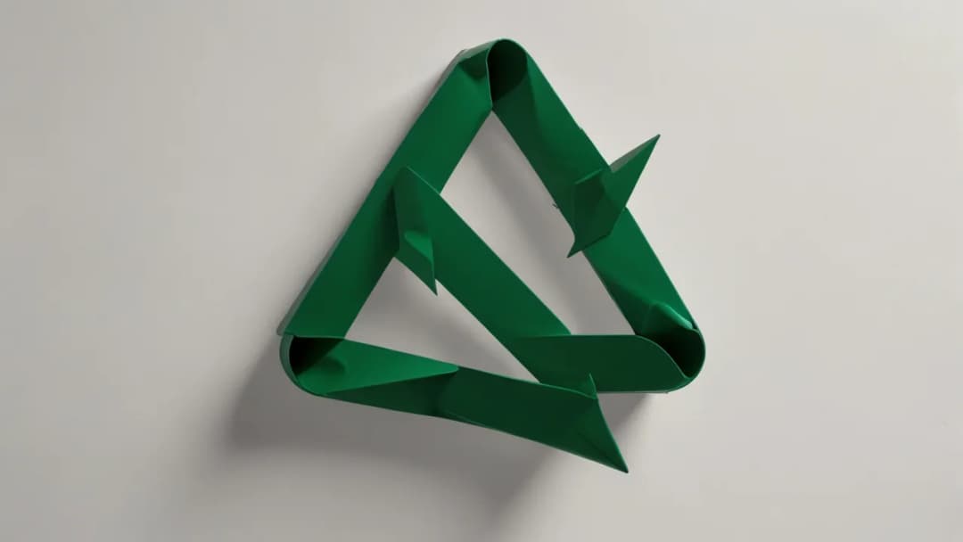 Co oznaczają strzałki symbolu recyklingu? Wyjaśnienie znaczenia trzech strzałek